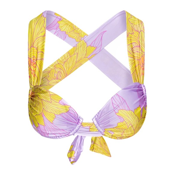 East x East Swim Floral Print - Picture 1 of 7